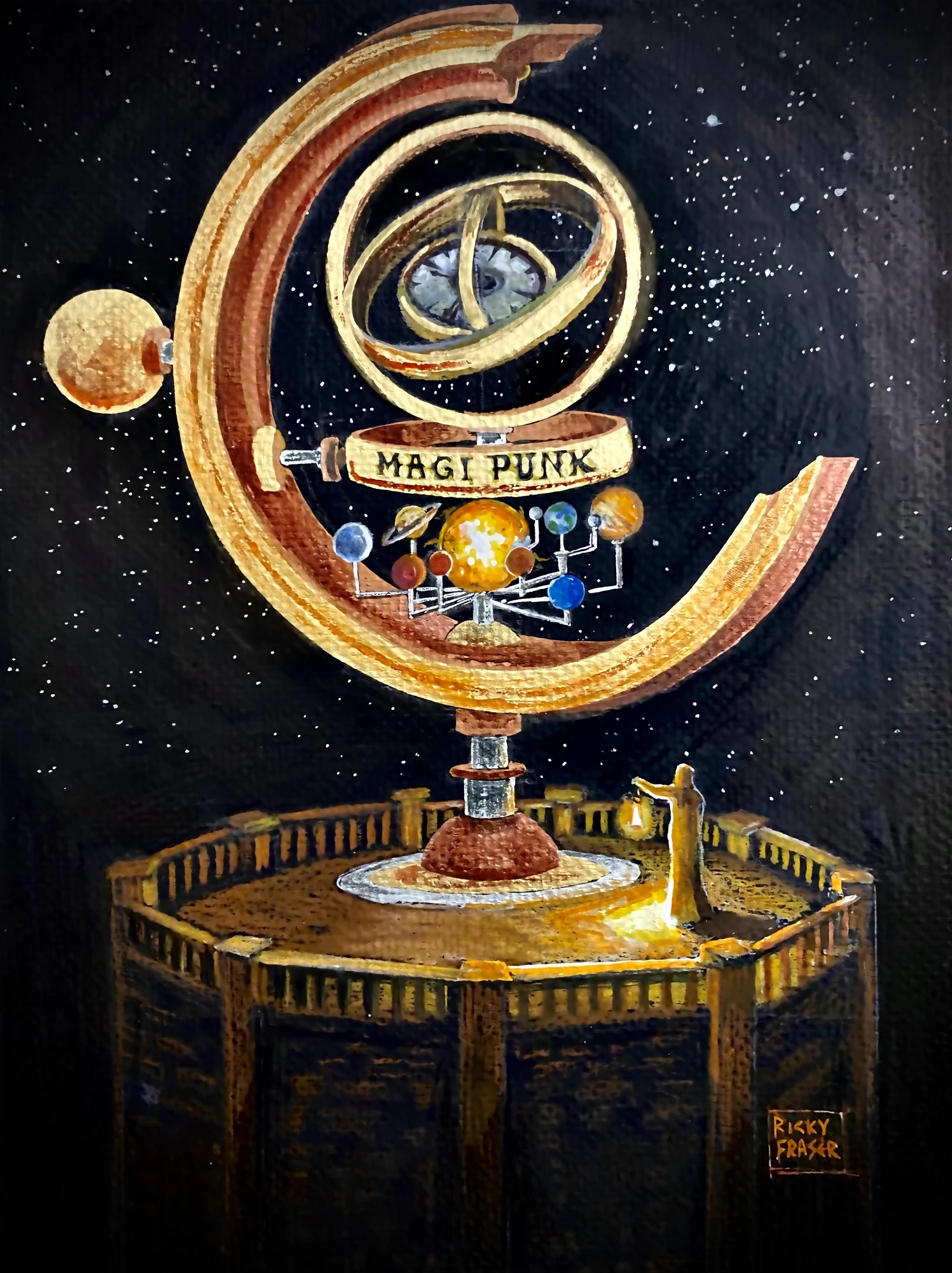 Cover art for Magi Punk